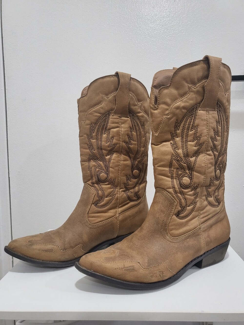 Coconuts by Matisse Brown Cimmaron Western Cowboy Boots - Size 9